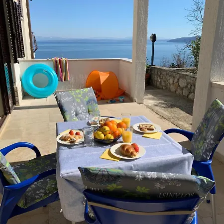Near The Beach, With Terraces And Seaview At House B. Apartmán Mošćenička Draga